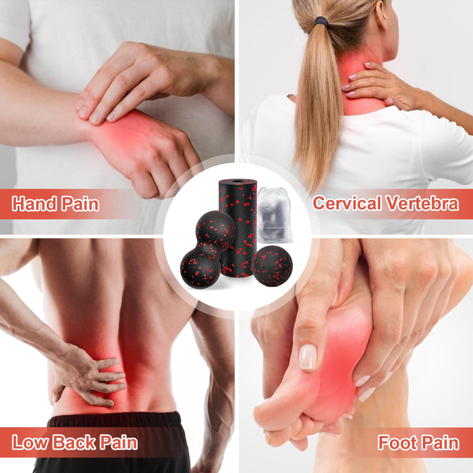 Hollow Yoga Roller Massage Pea – Muscle Roller Stick recenzja i cena