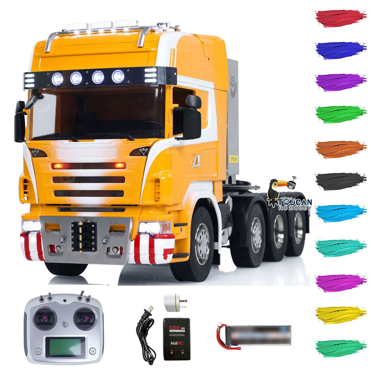 Toy 1/14 8x8 R620 RC Tractor T – Running Gear Box recenzja i cena