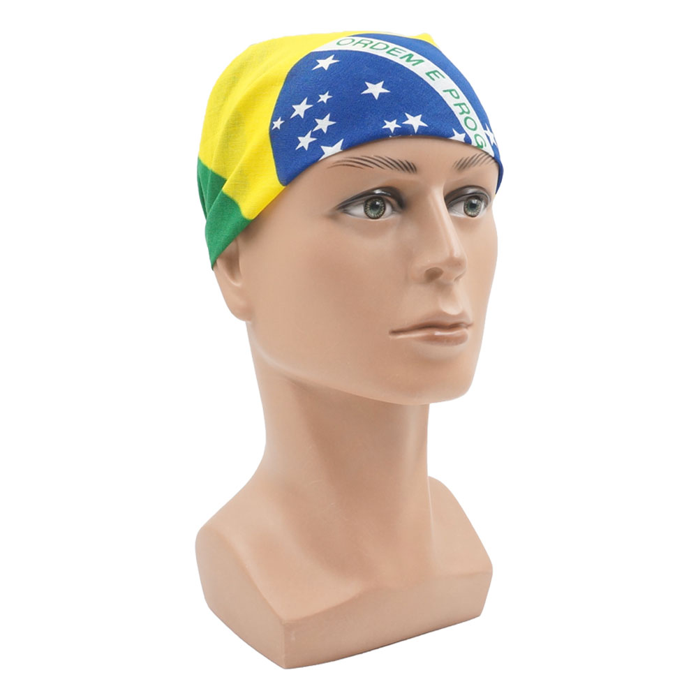 100% Cotton Flag of Brazil Ban – Running Gear Cool recenzja i cena