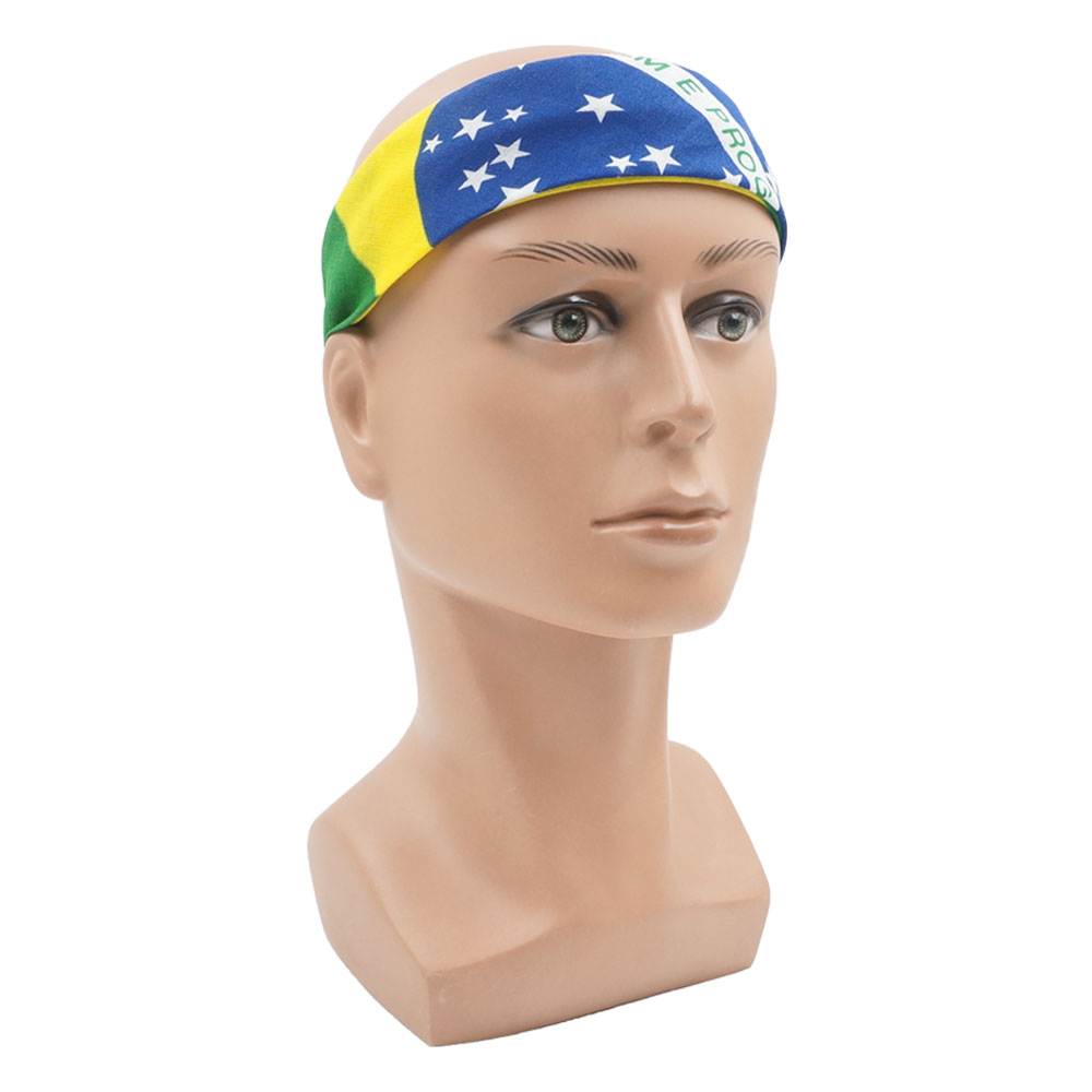 100% Cotton Flag of Brazil Ban – Running Gear Cool recenzja i cena
