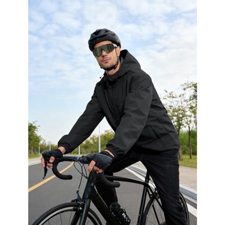 UIQUR Men's Cycling Jacket Rai – Running Gear For Rain recenzja i cena