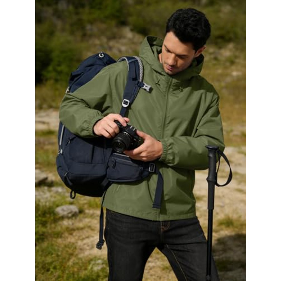 UIQUR Mens Rain Jacket Lightwe – Running Gear For Rain recenzja i cena