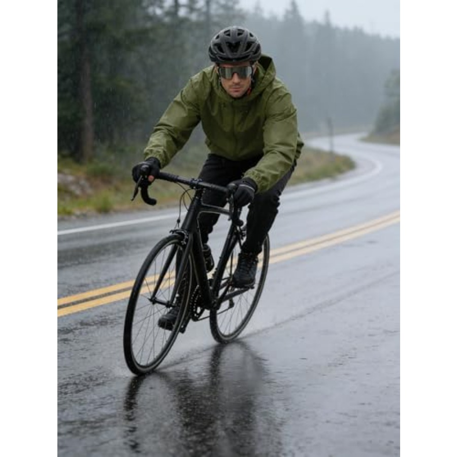 UIQUR Mens Rain Jacket Lightwe – Running Gear For Rain recenzja i cena