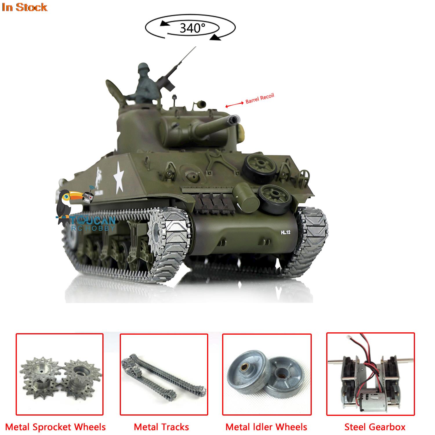 1/16 HENG LONG RC Tank 7.0 Upg – Running Gear Box recenzja i cena