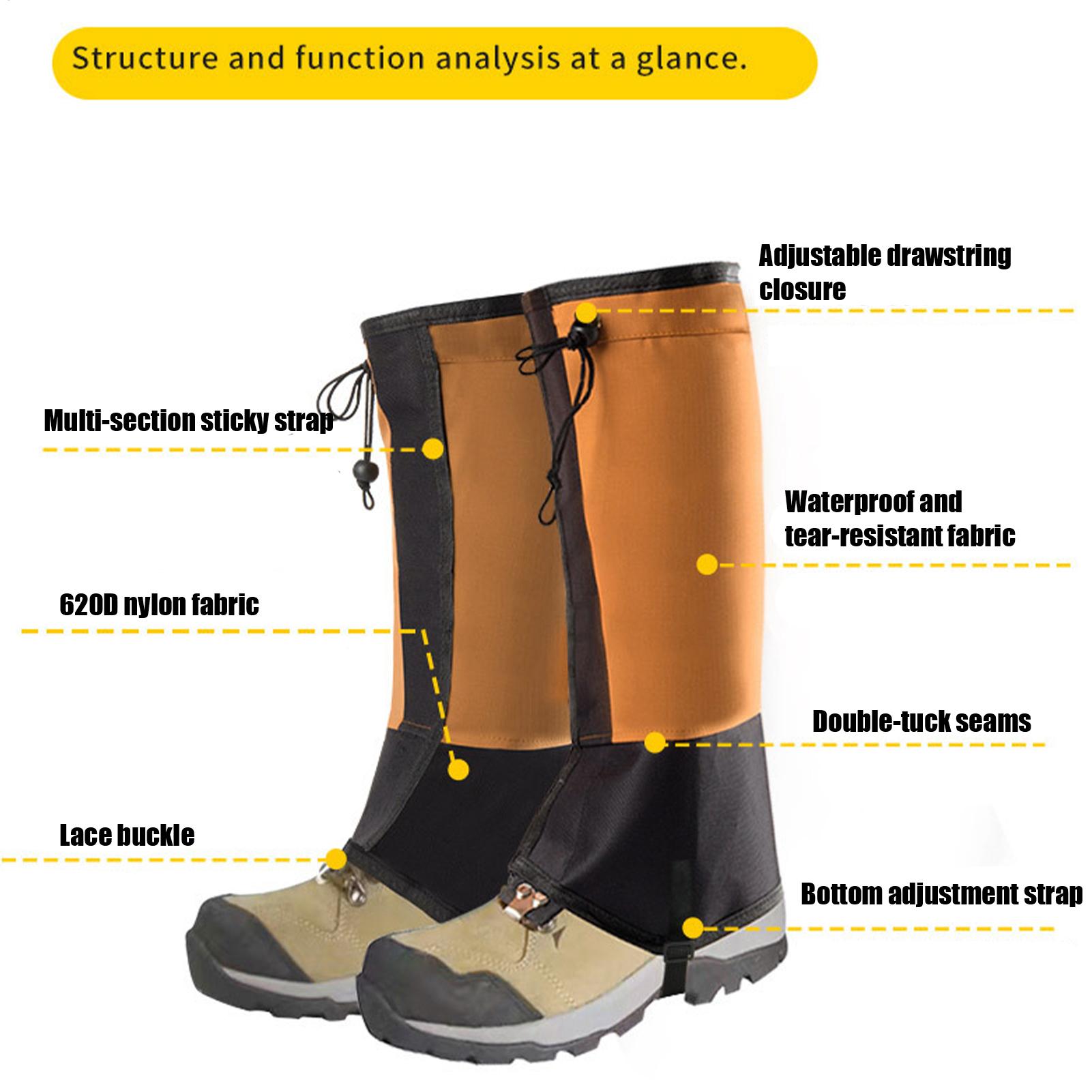 Waterproof Leg Gaiters for Hik – Running Gear For Rain recenzja i cena