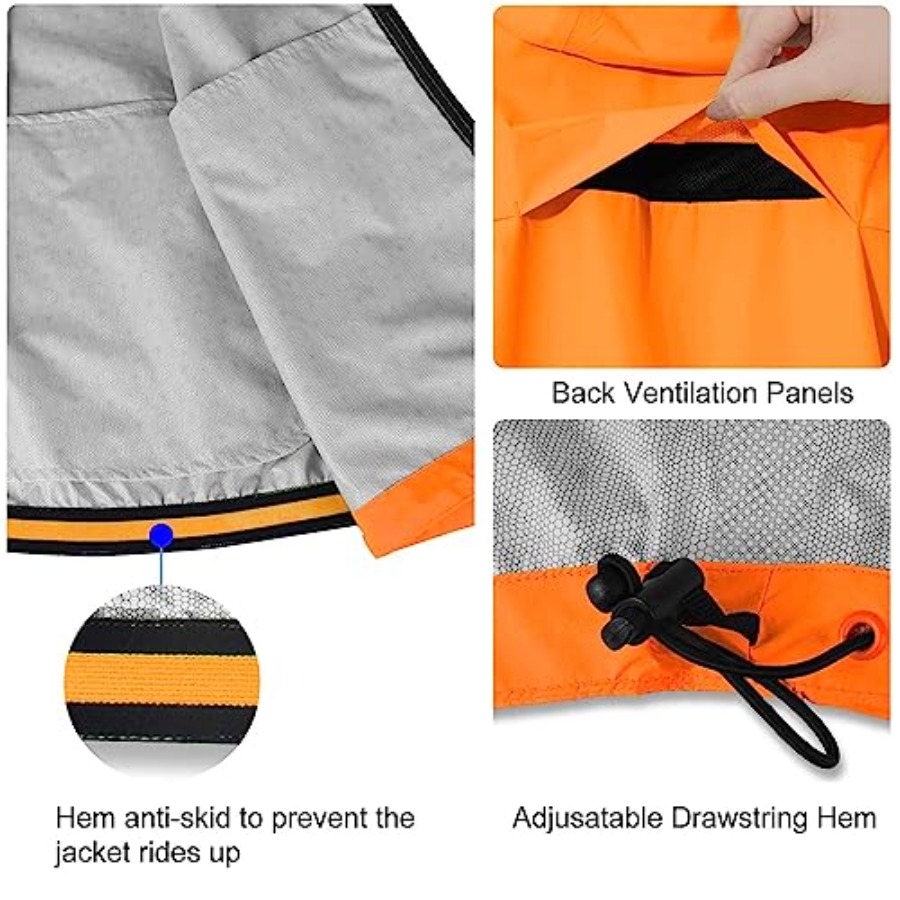 Men's Rain Jacket Waterproof W – Running Gear For Rain recenzja i cena