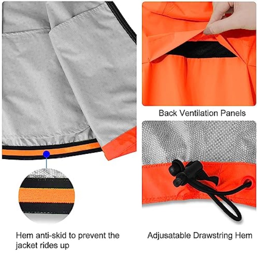 Men's Rain Jacket Waterproof W – Running Gear For Rain recenzja i cena